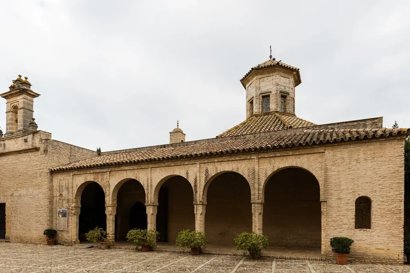 The walls and towers of the Alcázar of Jerez de la Frontera
