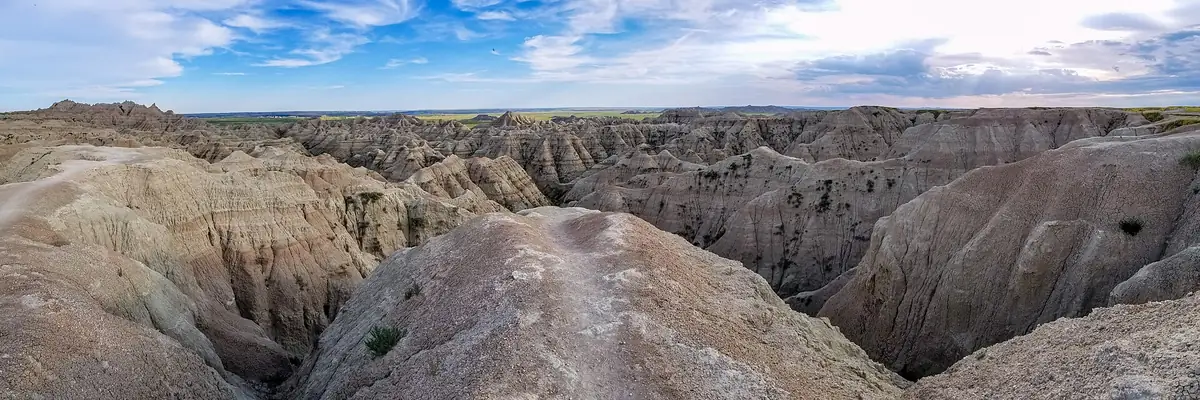 White River Valley in Badlands National Park