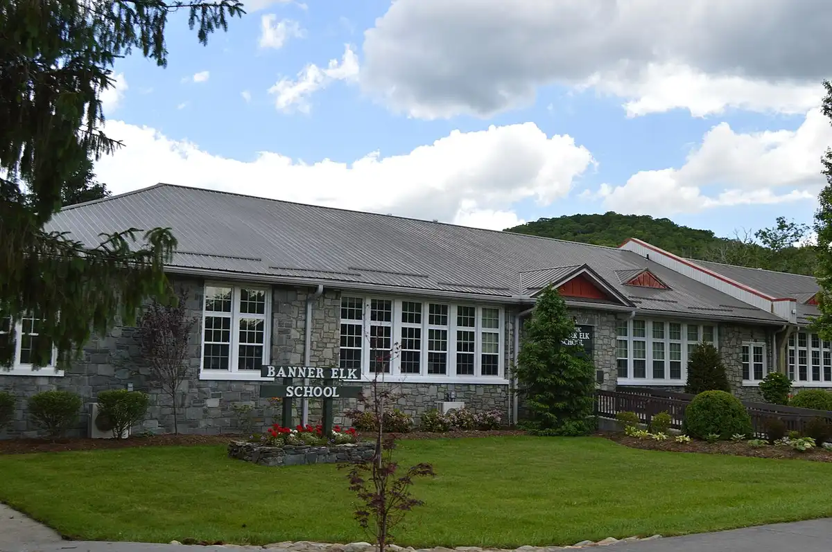 The Historic Banner Elk School, home of the Woolly Worm Festival