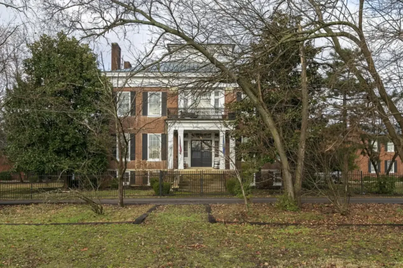 A historic home in Bardstown, Kentucky