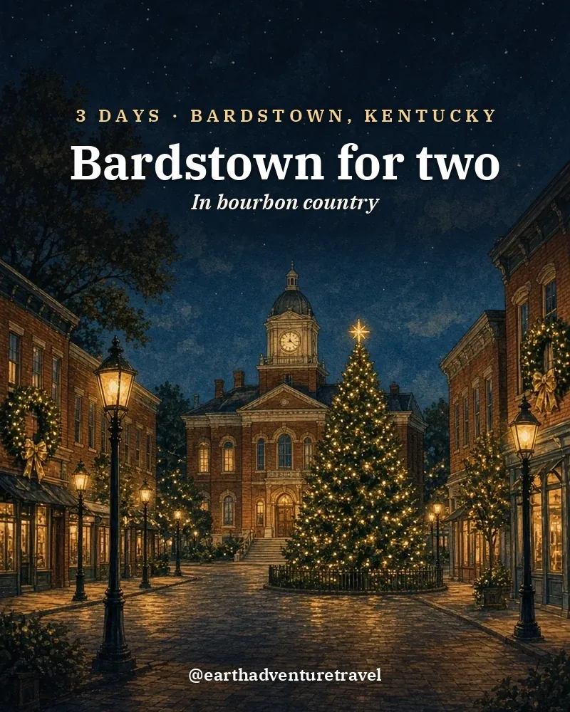 Illustrated recap card: Bardstown
