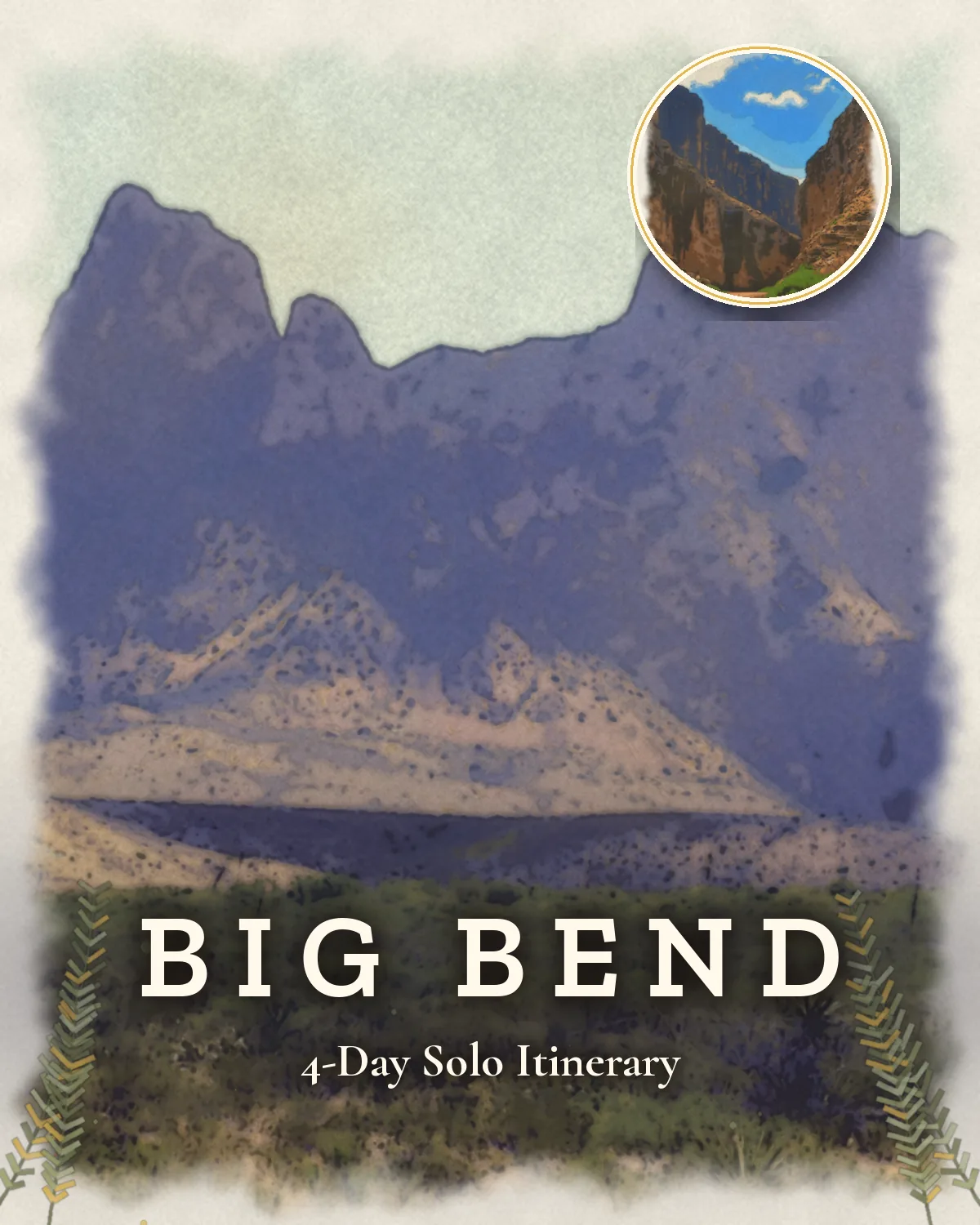 Cover artwork for the Big Bend Dark Sky, Solo guide