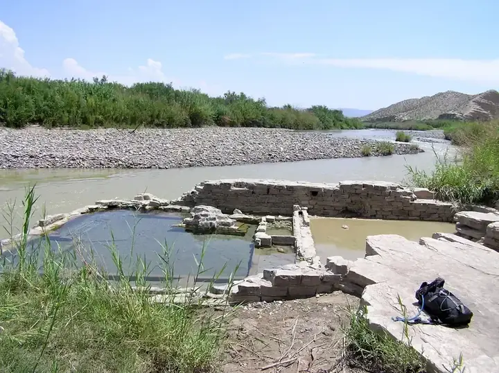 Hot Springs Historic District on the Rio Grande
