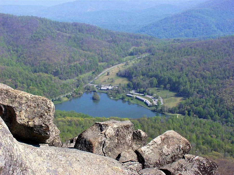 Blue Ridge Parkway at Peaks of Otter