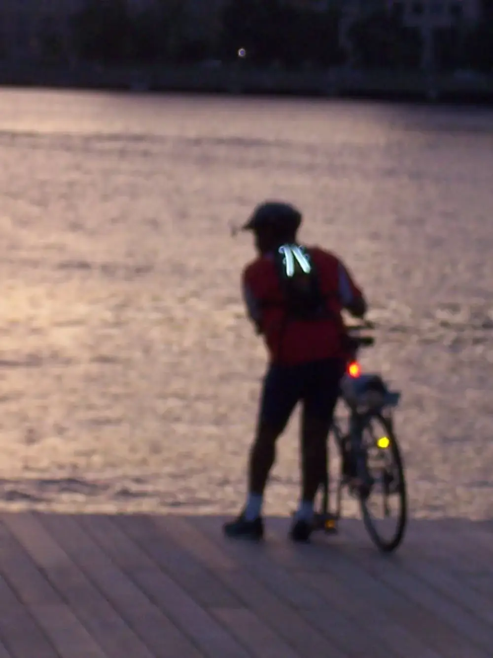 Sunset over the Charles River Esplanade