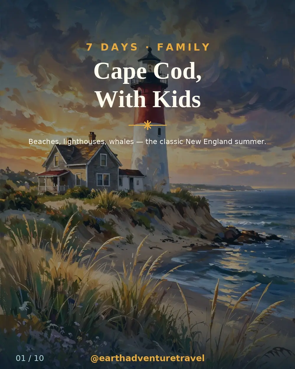 Cover graphic for Cape Cod Family Escape
