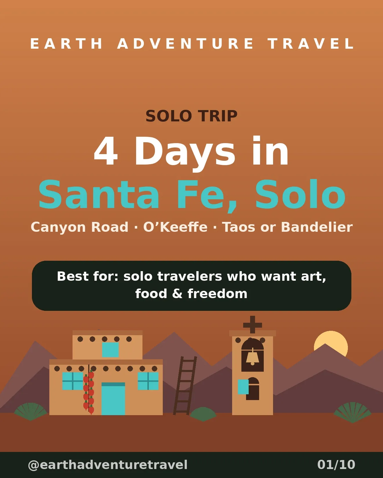 Cover graphic for Santa Fe Solo
