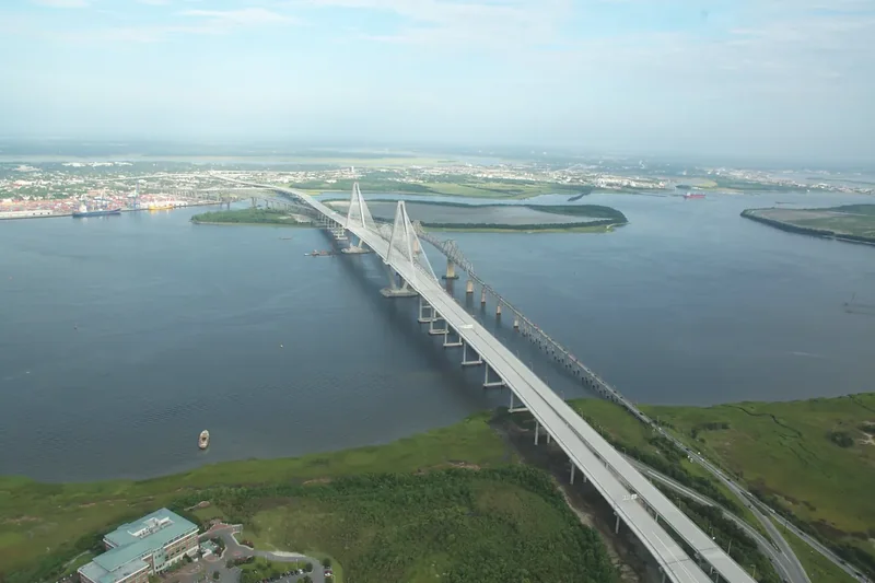 The Arthur Ravenel Jr. Bridge over the Cooper River in Charleston