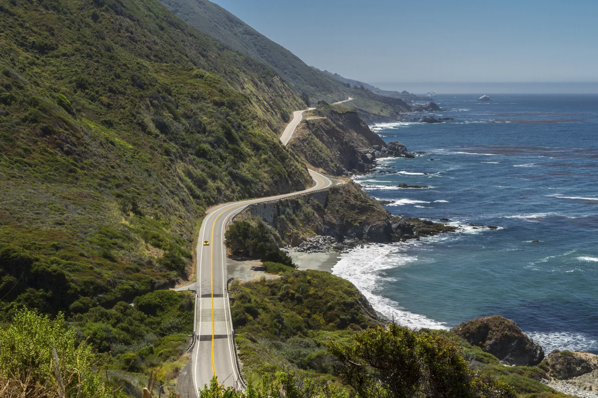 California coastline near Big Sur