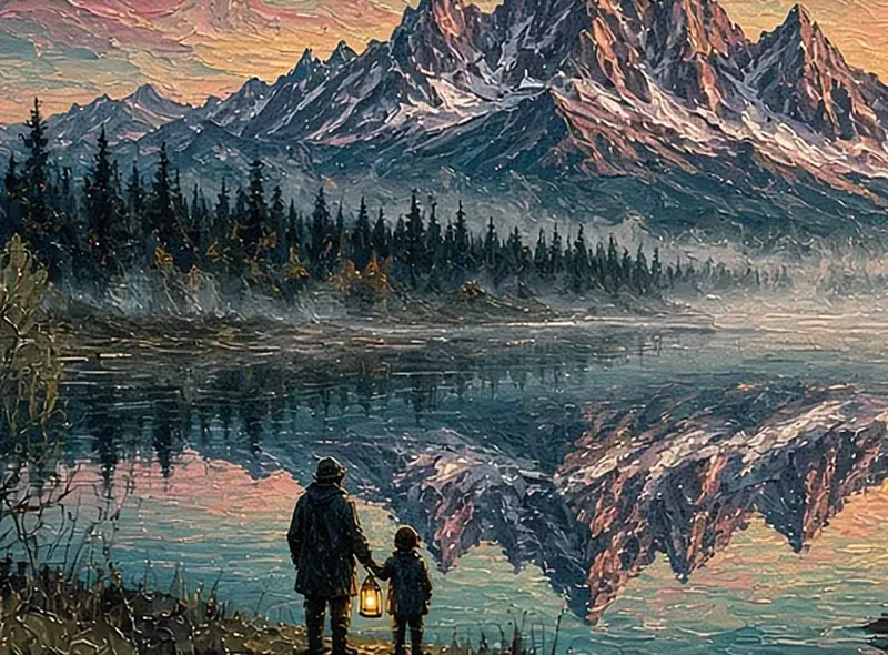 Illustrated cover art from our Grand Teton and Yellowstone guide