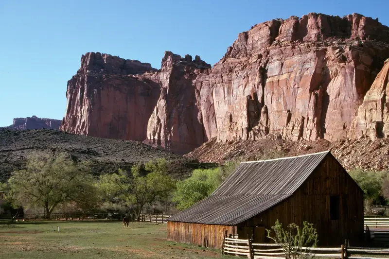 Gifford barn in Fruita, Capitol Reef National Park