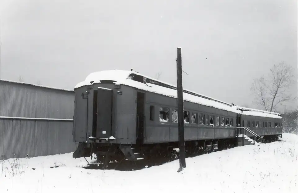 The Cuyahoga Valley Scenic Railroad crossing the river valley