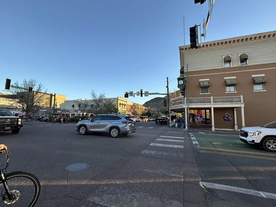 Main Avenue and the Animas River