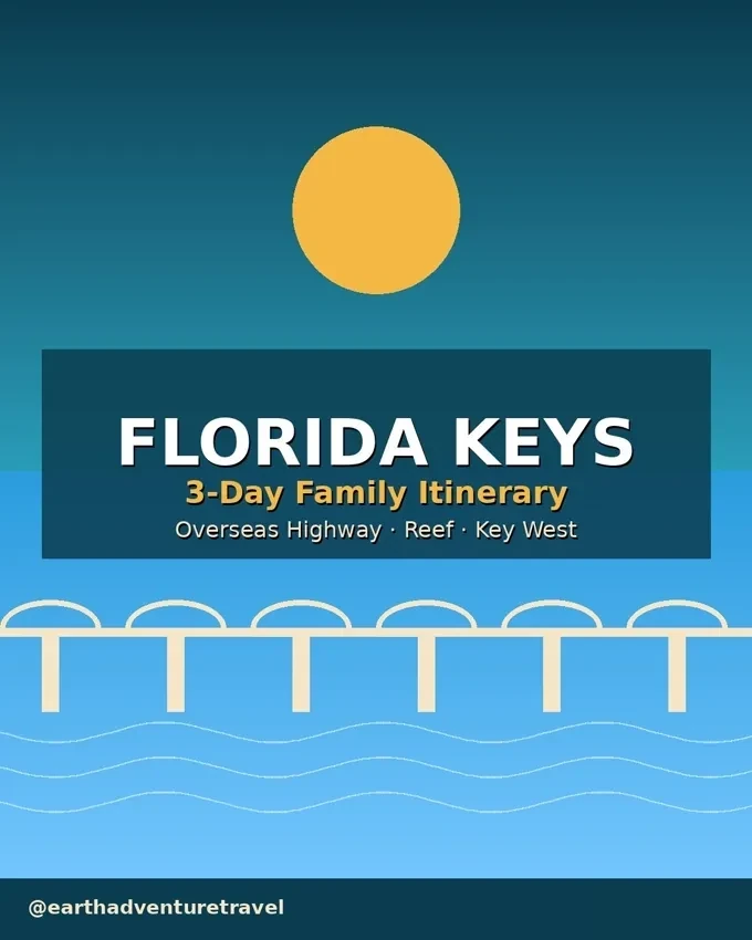Florida Keys: 3-Day Family Road Trip (2026) | Earth Adventure Travel