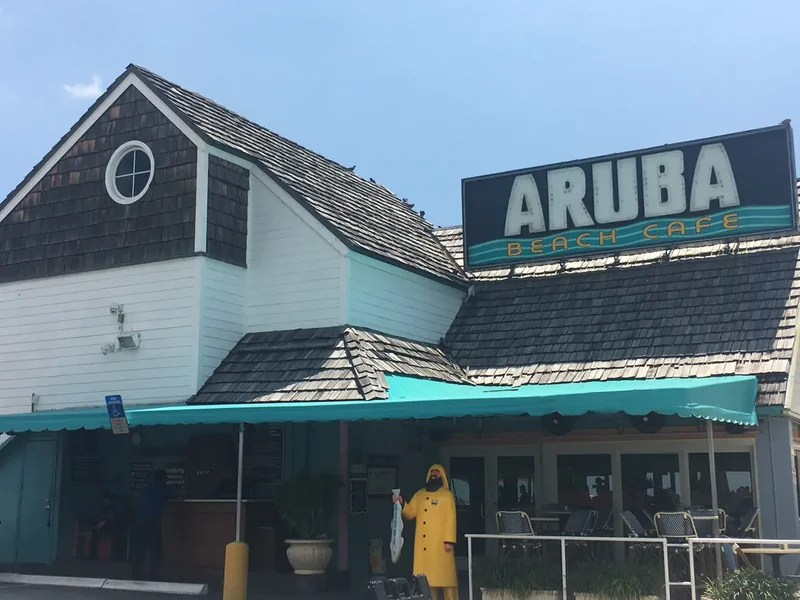 The Aruba Beach Cafe building in Lauderdale-By-The-Sea