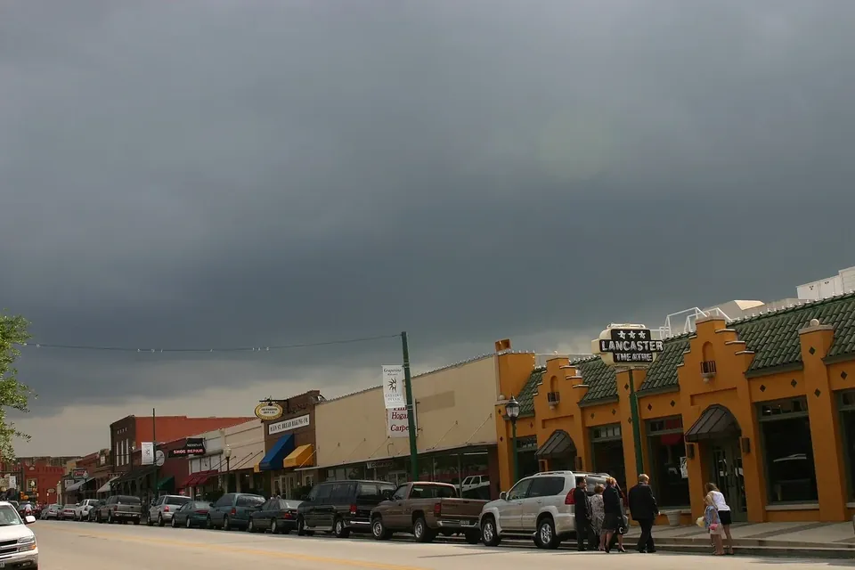Historic Main Street in Grapevine, Texas
