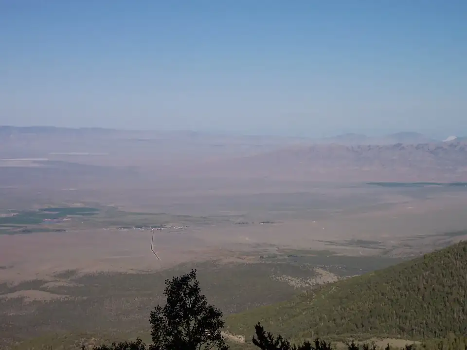 Wheeler Peak rising above Great Basin National Park