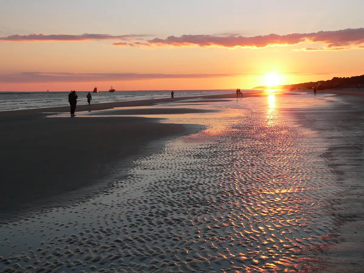 Sunset on Hilton Head beach