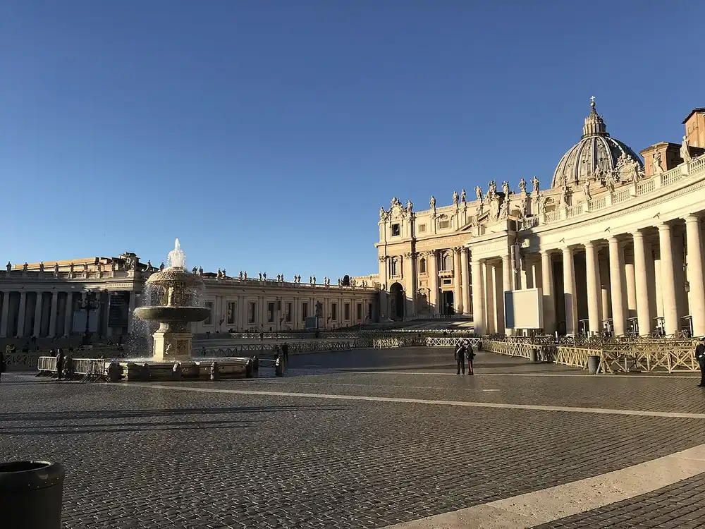 St. Peter's Square in early morning light