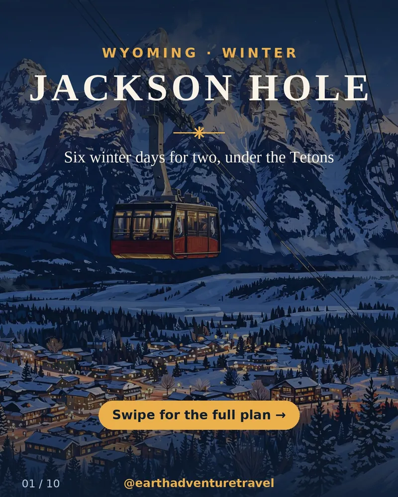 Cover graphic for Jackson Hole Winter for Two