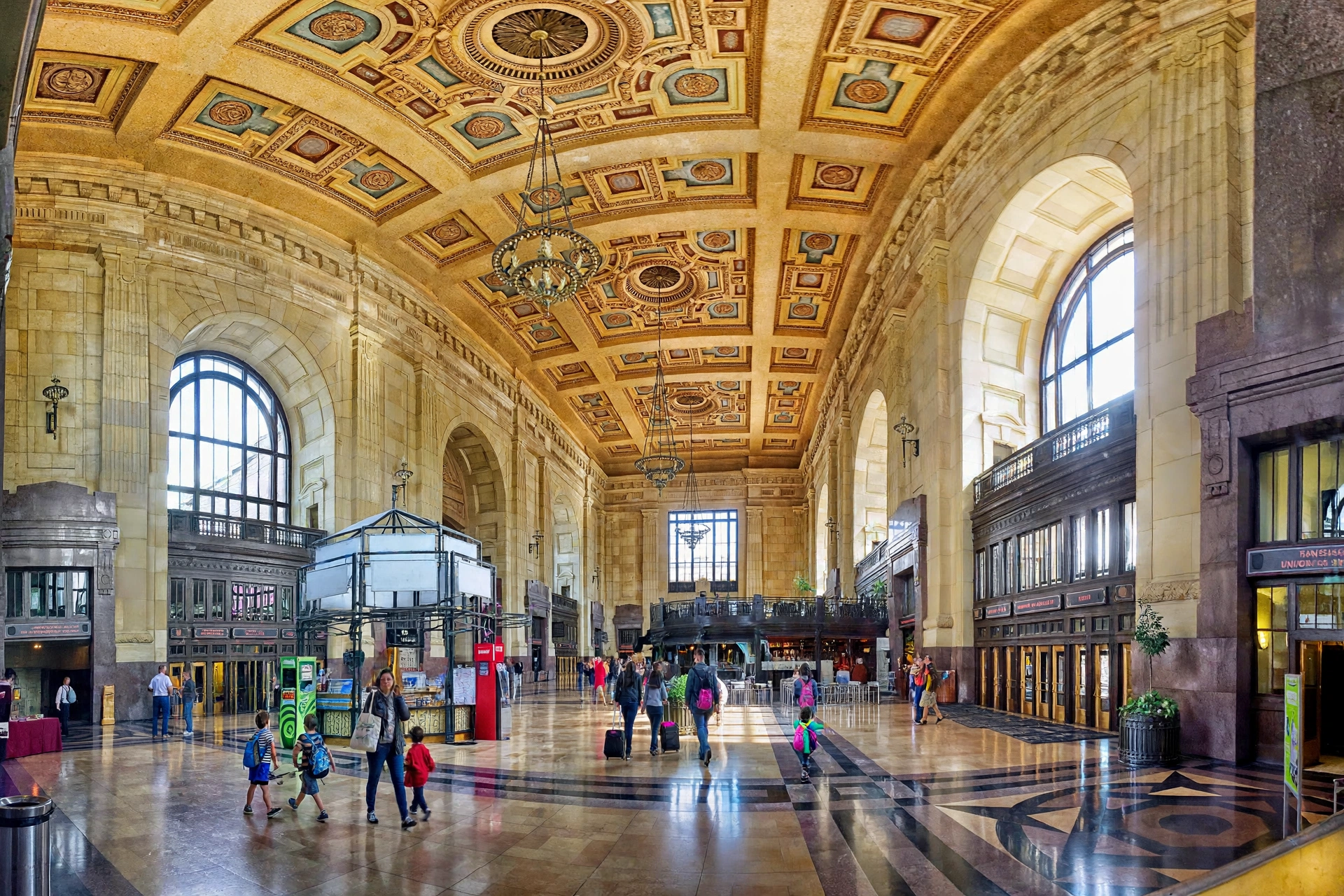 The Grand Hall inside Kansas City Union Station