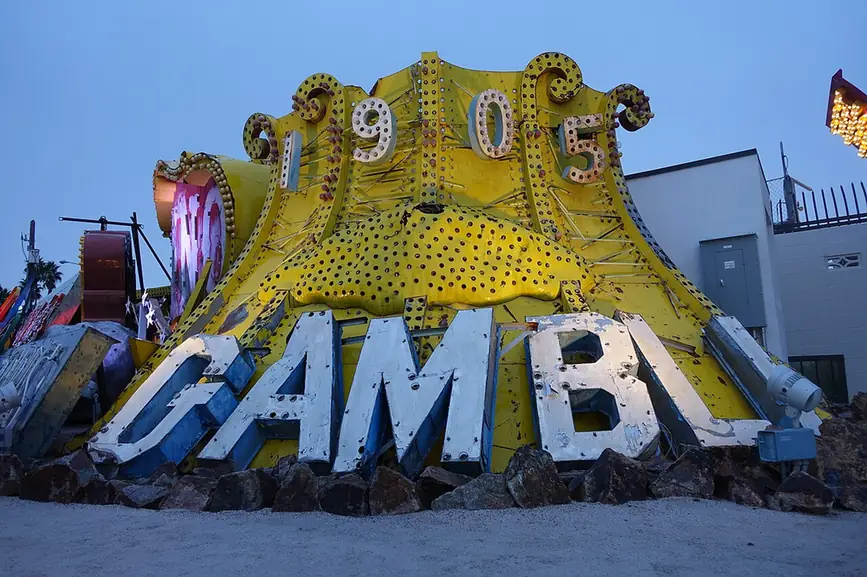 Vintage neon signs in the Neon Boneyard