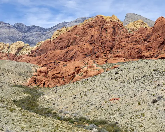 The Calico Hills from Red Rock Canyon's scenic drive