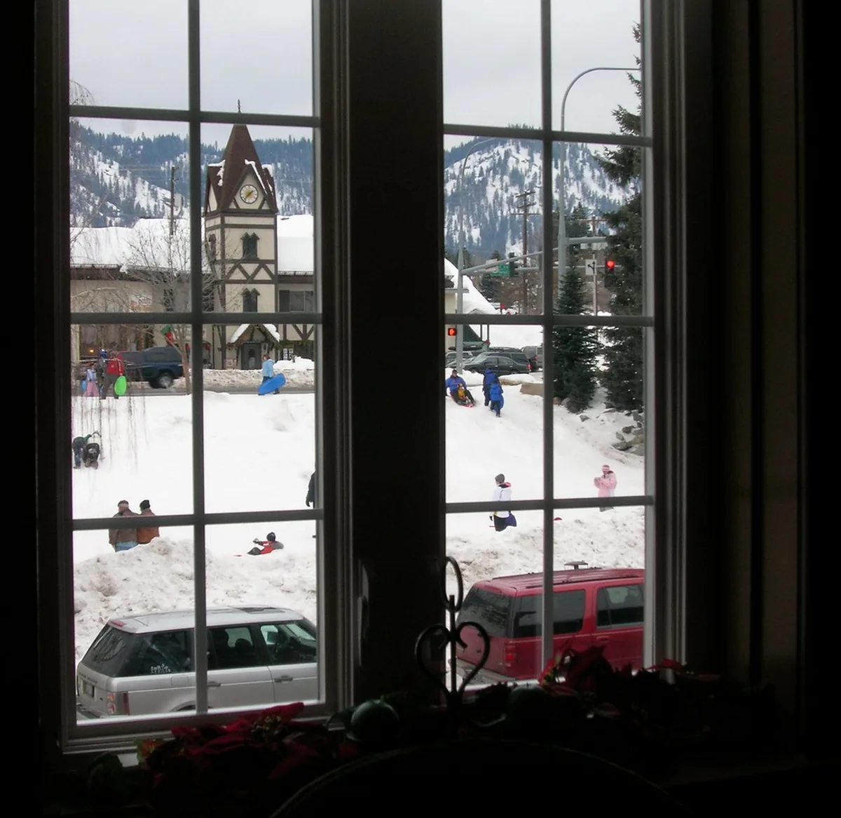 Snow tubing hill at Leavenworth Ski Hill