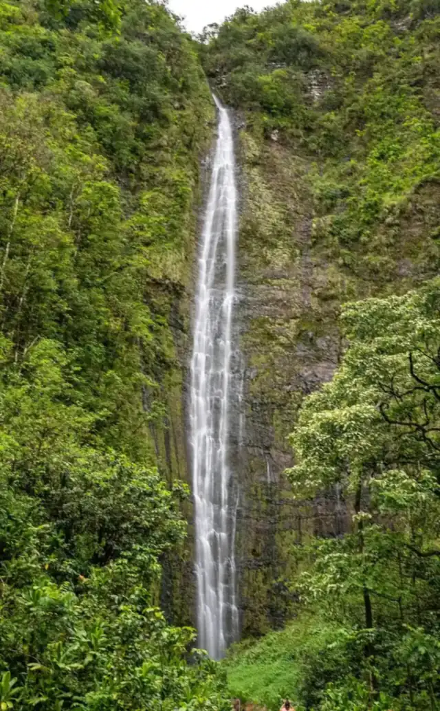 Waterfall on the Road to Hāna