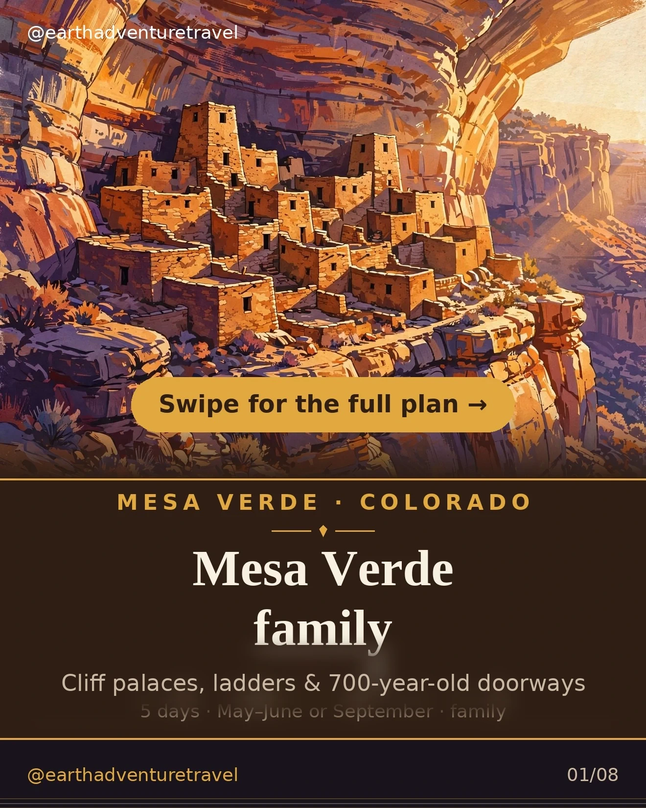 Cover graphic for Mesa Verde Family