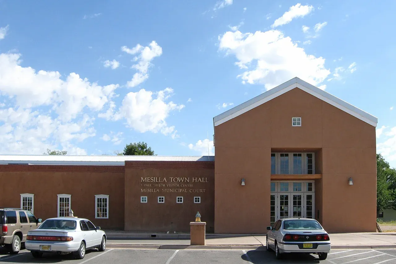 The Basilica of San Albino in Mesilla, New Mexico
