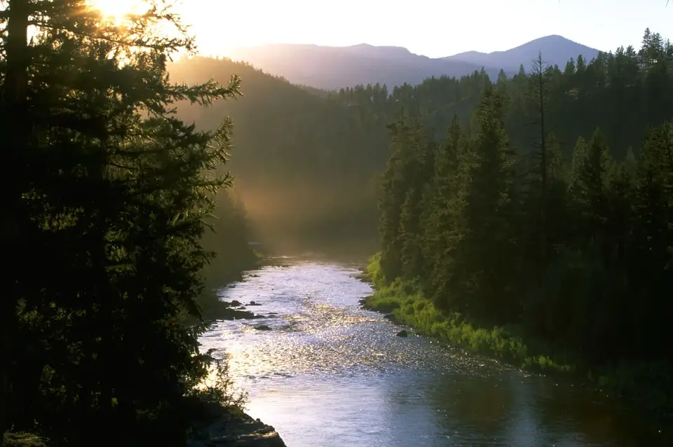The Blackfoot River in Montana