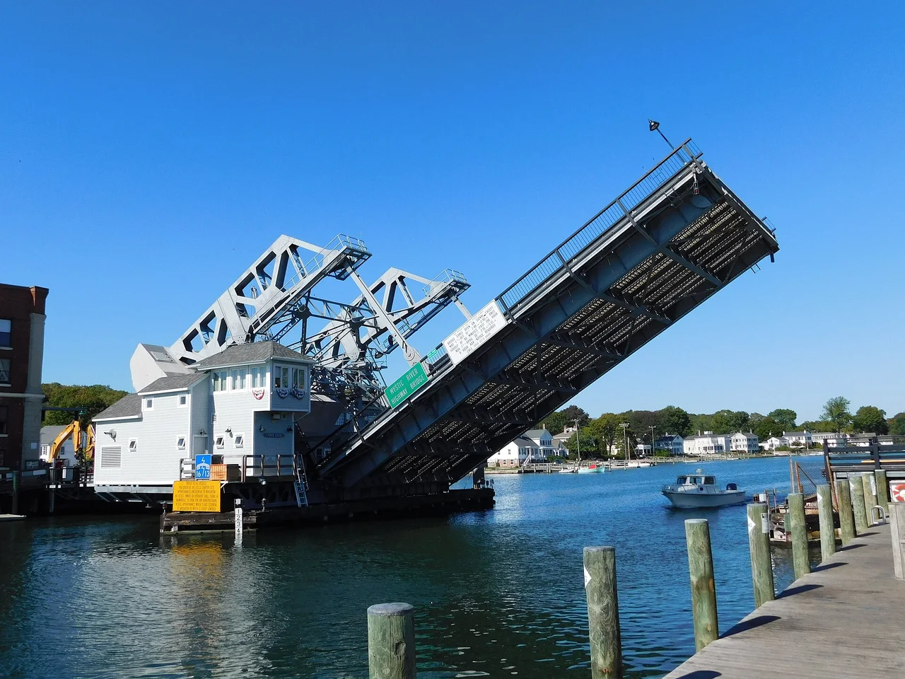 Mystic Seaport Museum and the Drawbridge