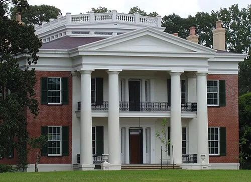 The Melrose mansion in Natchez