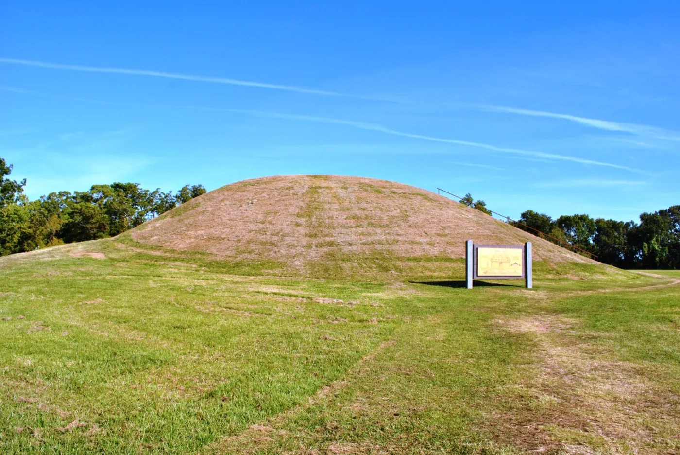 Emerald Mound near Natchez