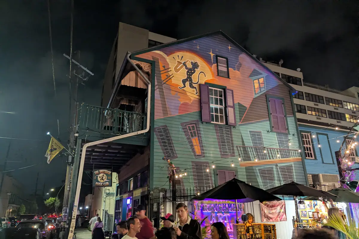 Frenchmen Street live music scene