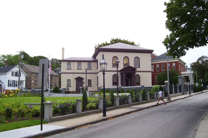 Touro Synagogue in Newport, a Georgian brick building