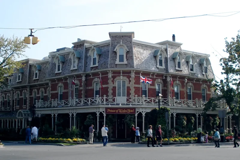 The Prince of Wales Hotel on Queen Street in Niagara-on-the-Lake