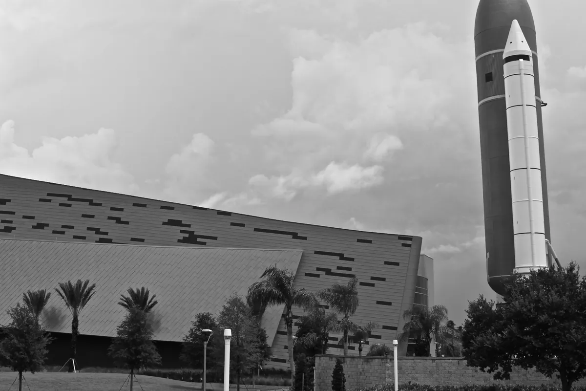 Space Shuttle Atlantis exhibit