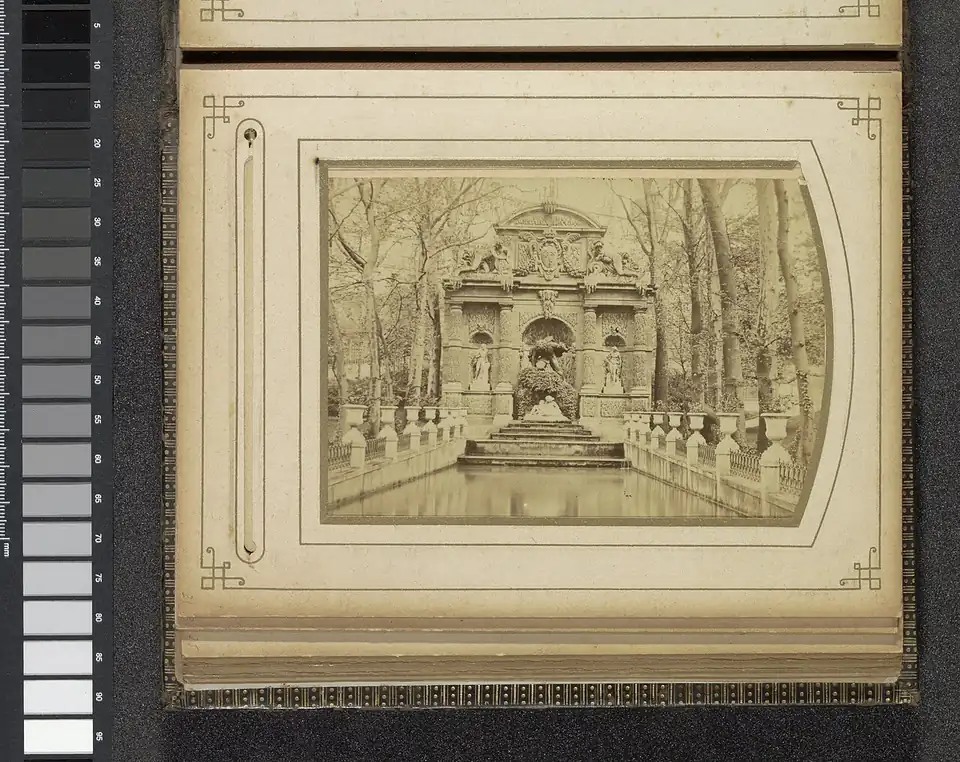The Medici Fountain in the Luxembourg Gardens