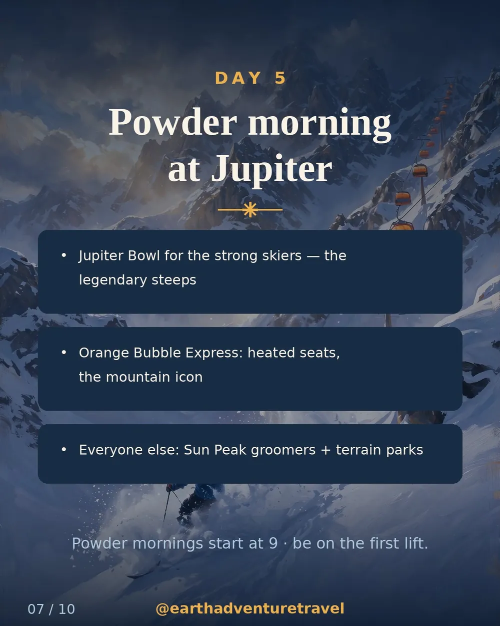 Illustrated powder day: deep Utah snow at Park City
