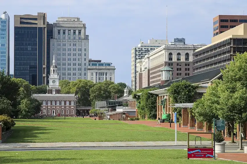 Independence Mall in Philadelphia