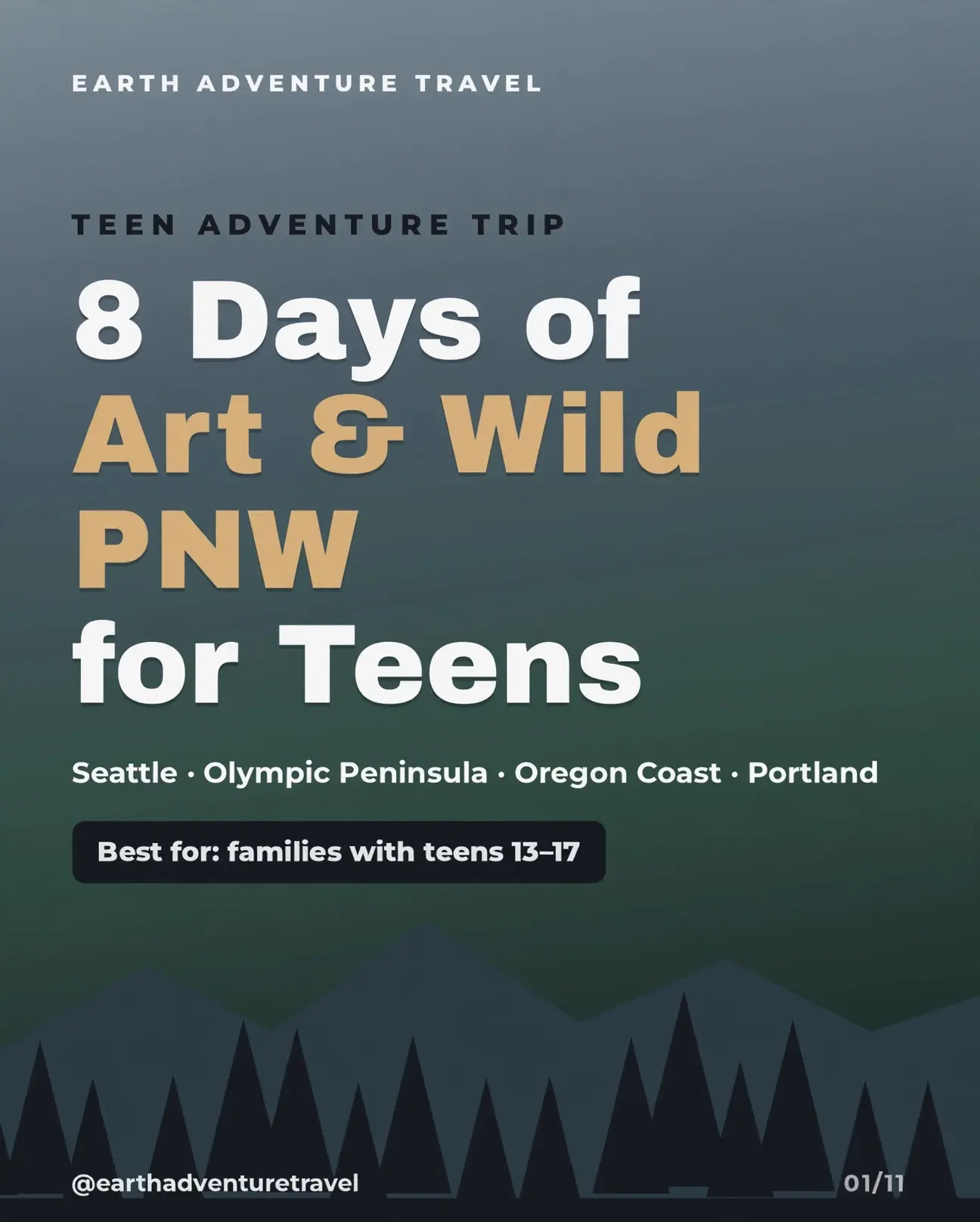 Pacific Northwest art and wilderness guide cover