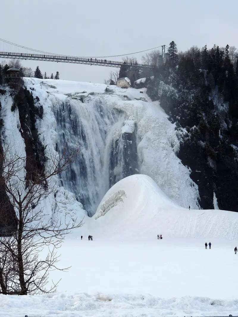 Montmorency Falls ice cone