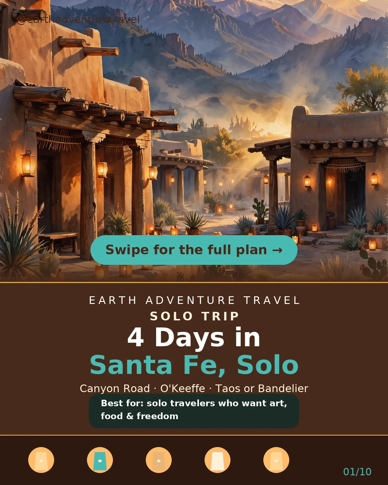 Santa Fe solo guide cover
