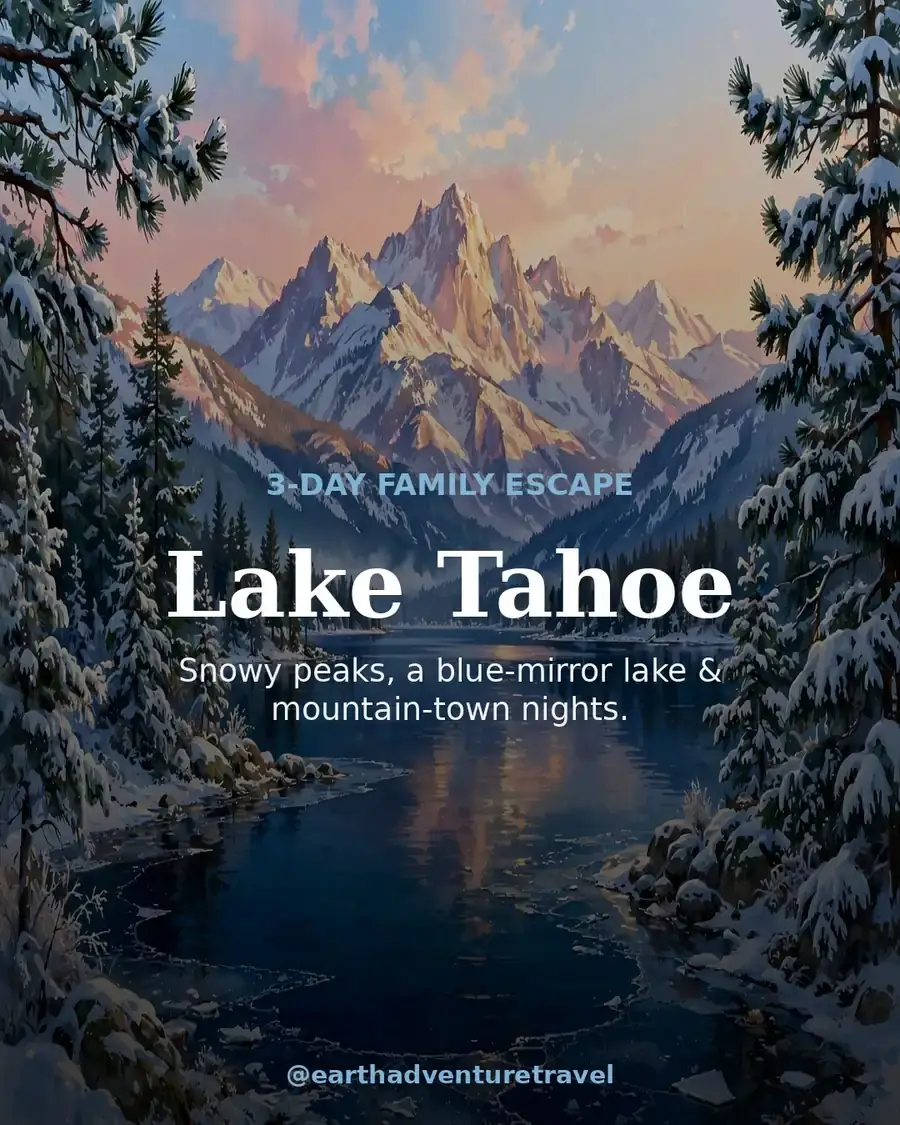 Cover graphic for Lake Tahoe in Winter