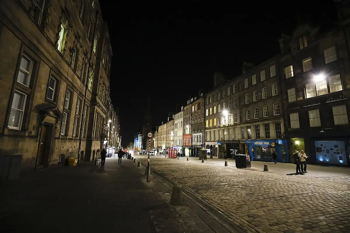 The Royal Mile in Edinburgh's Old Town