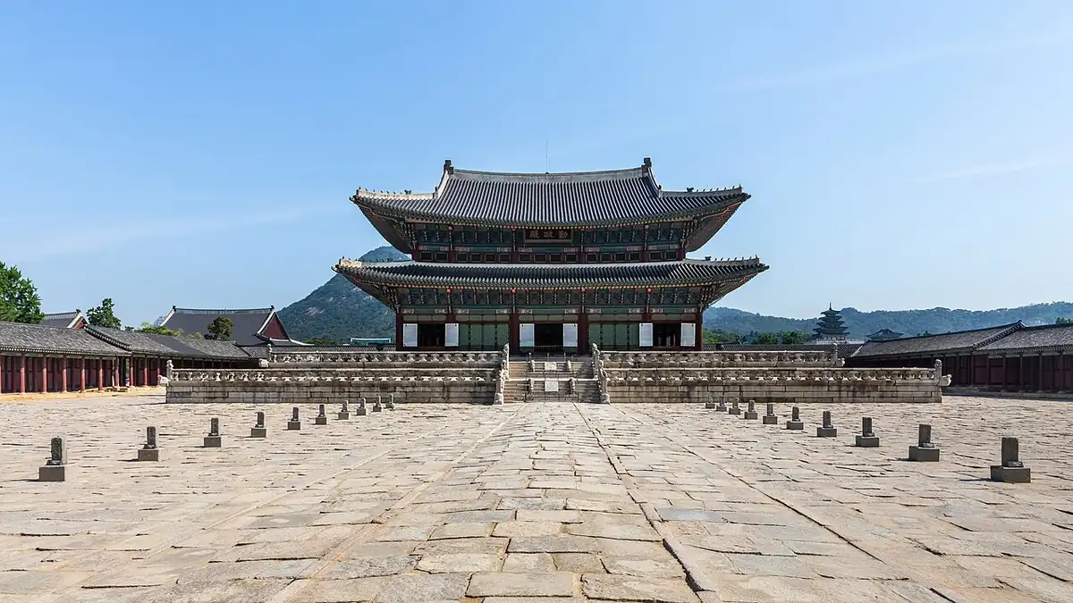 Geunjeongjeon, the throne hall of Gyeongbokgung Palace, Seoul