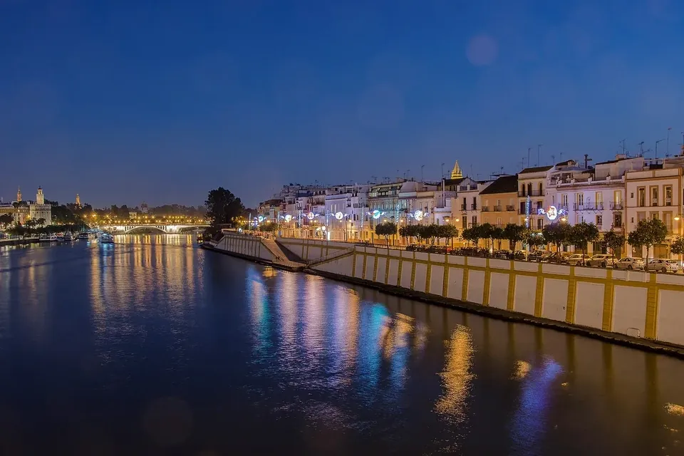 Triana, across the river