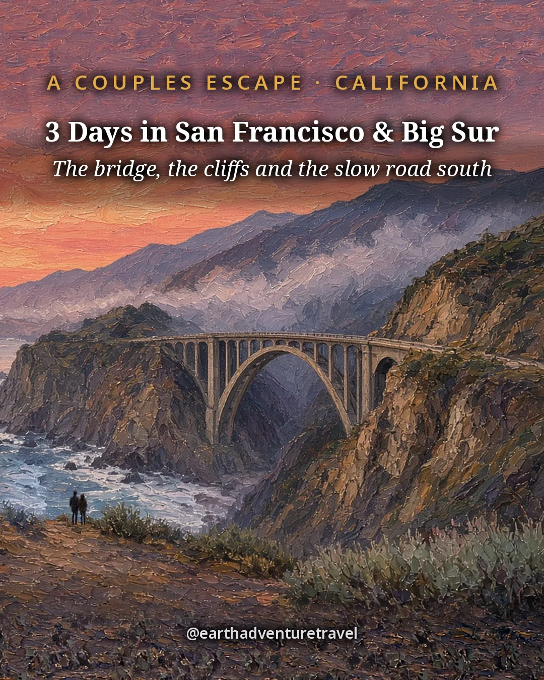 Cover artwork for the San Francisco & Big Sur guide